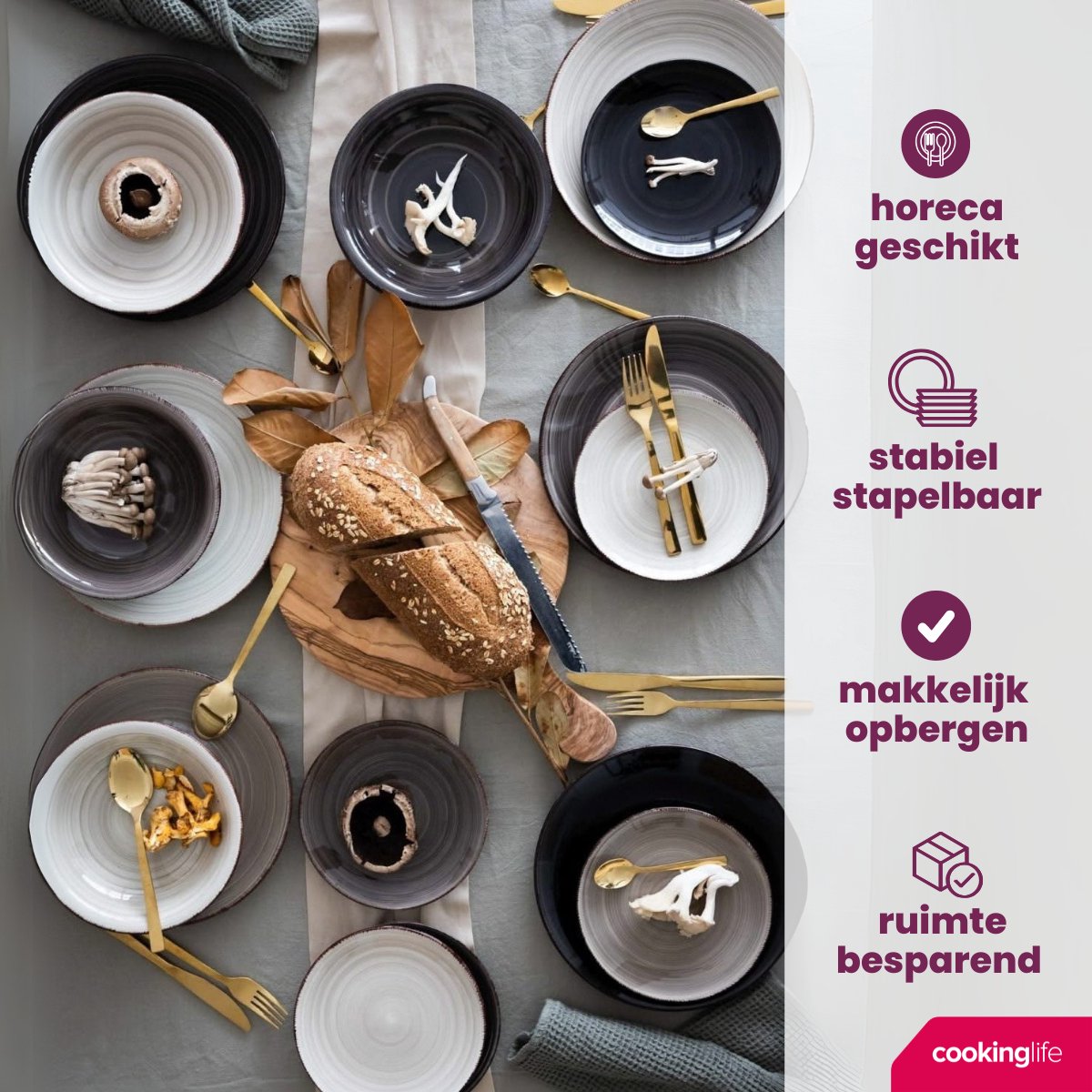 Set De 6 Petits Bols En Céramique Nola Warm - 12 Cm, Gris Chaud - Lave-vaisselle, Micro-ondes Et Four