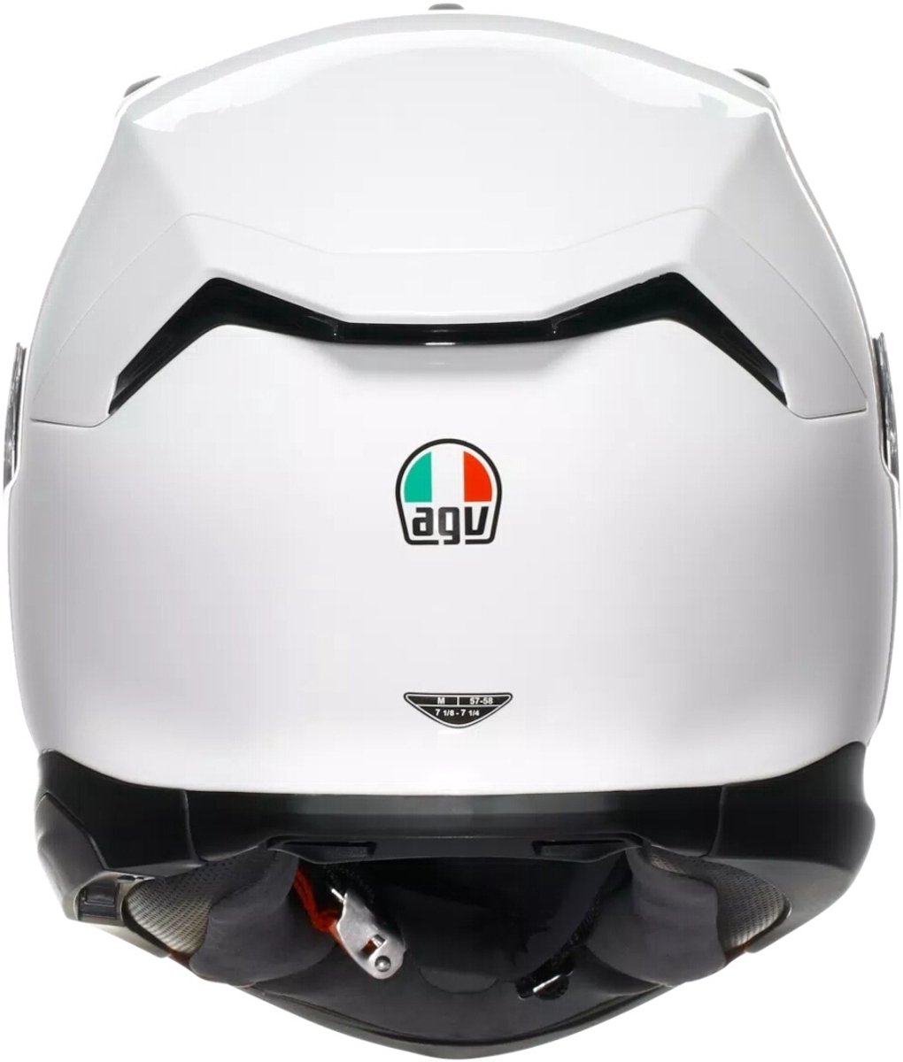 AGV K7 Mono Wit Integraalhelm - Helm – foto 4