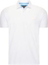 Norlund - Polo SS Paladin pour homme - Wit - Taille M