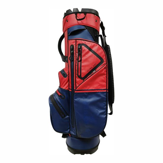 Fastfold 10 Ventura Golftas - Cartbag - Blauw Rood van Merkloos — afbeelding 3