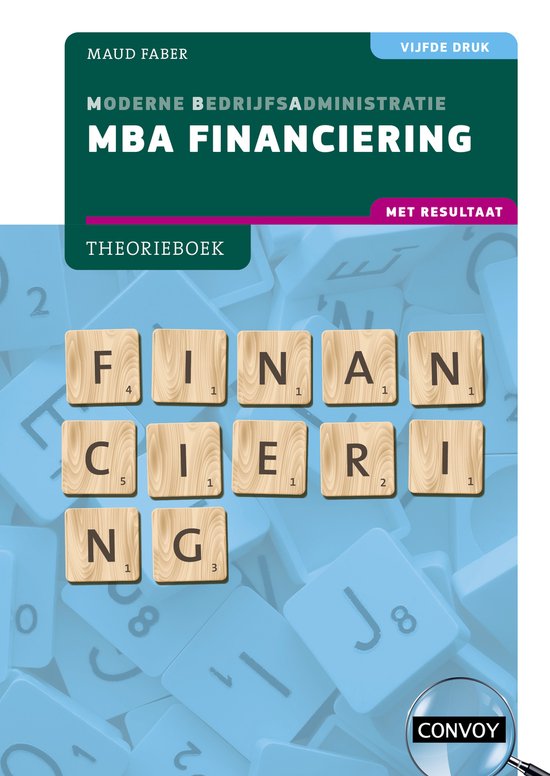 MBA Financiering met resultaat - cover