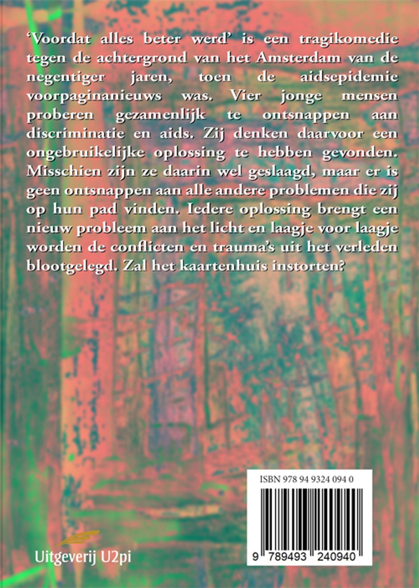 Voordat alles beter werd - back cover