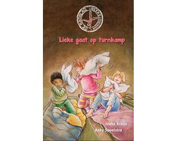 Omslag van De Radslag reeks - Lieke gaat op turnkamp