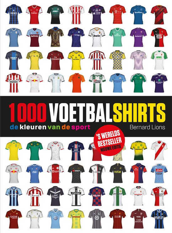 1000 Voetbalshirts - cover
