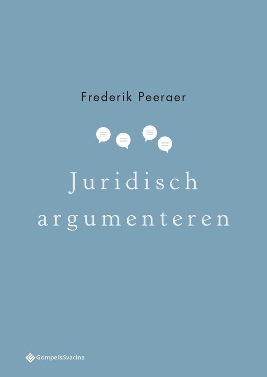 Juridisch argumenteren - cover