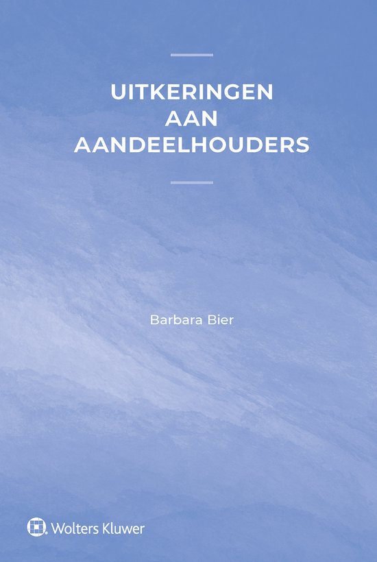 Uitkeringen aan aandeelhouders - cover
