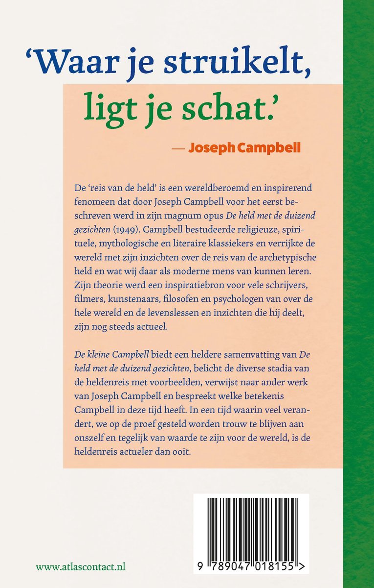 Kleine boekjes - grote inzichten 1 - De kleine Campbell - back cover