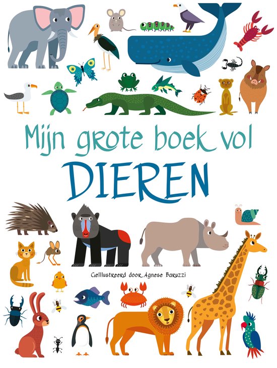 Mijn grote boek vol dieren - cover