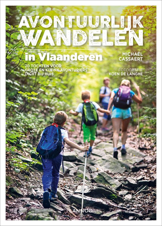 Avontuurlijk wandelen in Vlaanderen - cover