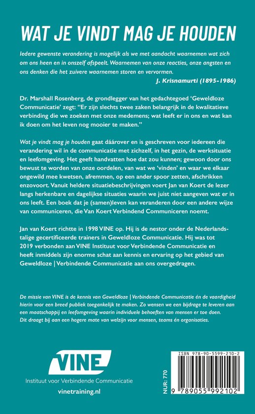 Wat je vindt mag je houden