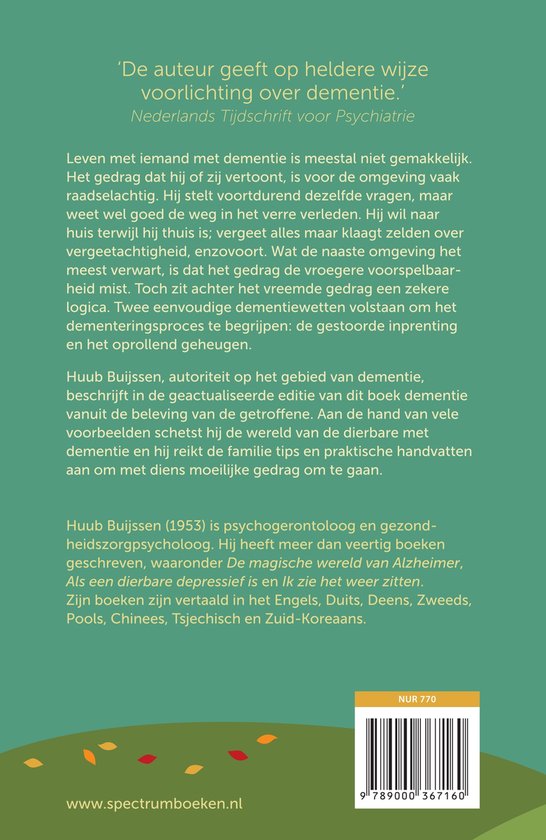 De heldere eenvoud van dementie