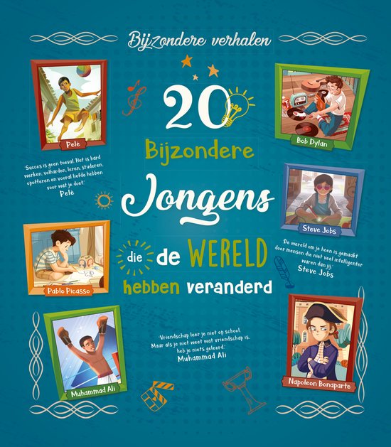 20 bijzondere jongens die de wereld hebben veranderd - cover