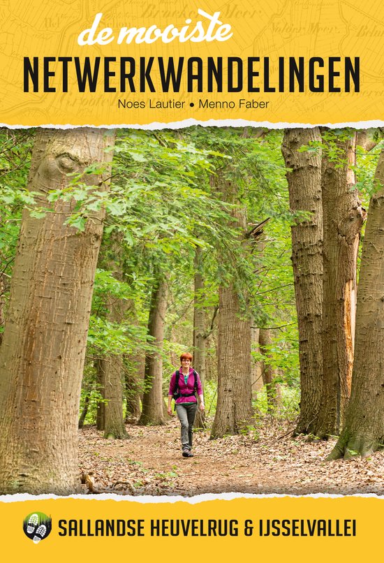 De mooiste netwerkwandelingen: Sallandse Heuvelrug & IJsselv ... - cover