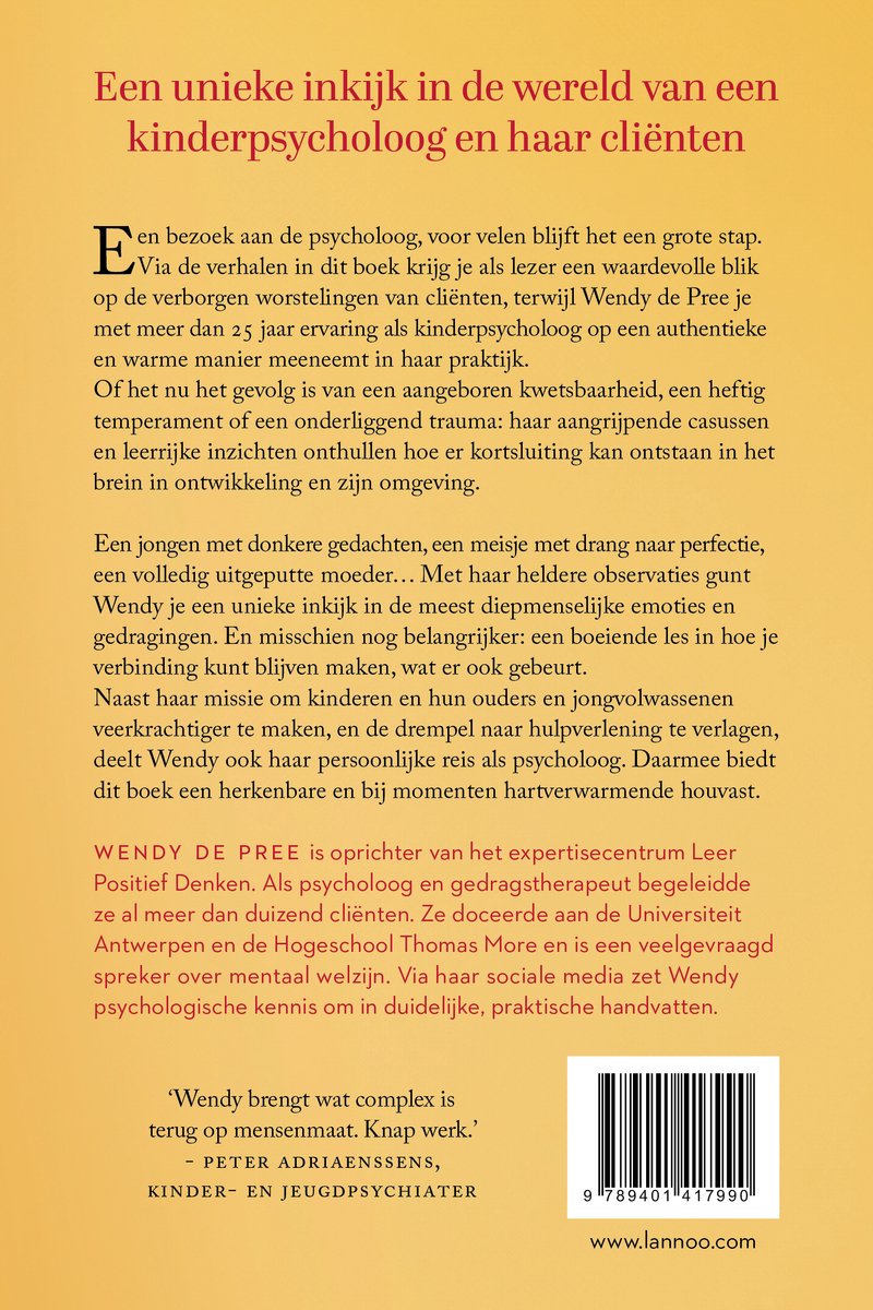 Dagboek - Dagboek van een kinderpsycholoog - back cover