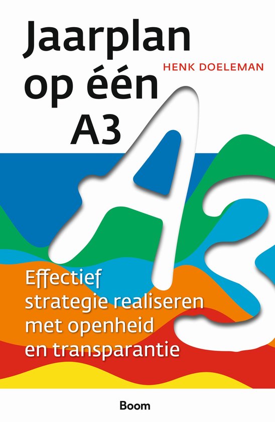 Jaarplan op één A3 - cover