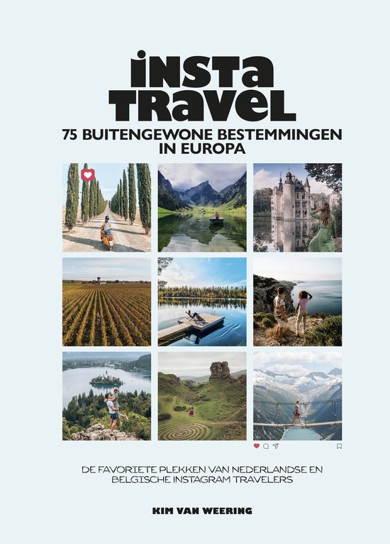 Insta Travel - 75 buitengewone bestemmingen in Europa - cover