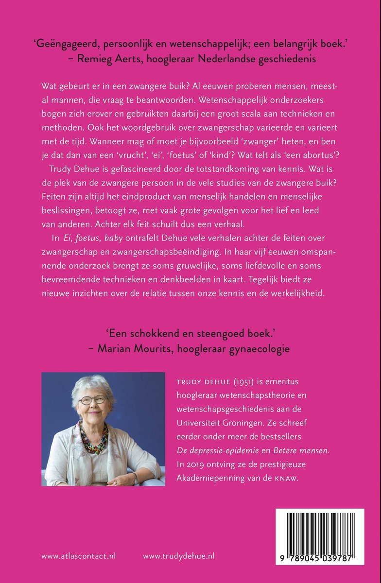Ei, foetus, baby - back cover