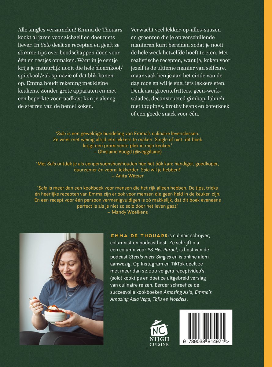 Solo - back cover