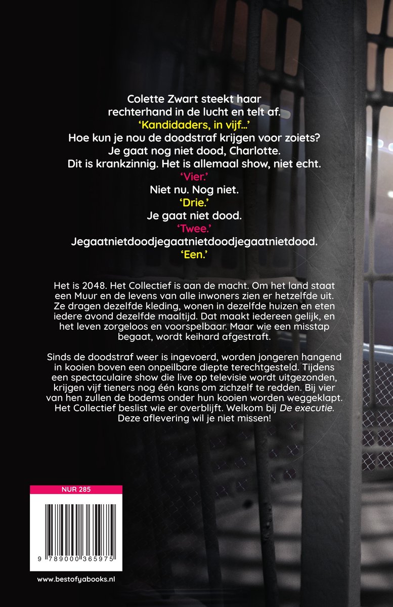 De executie - back cover