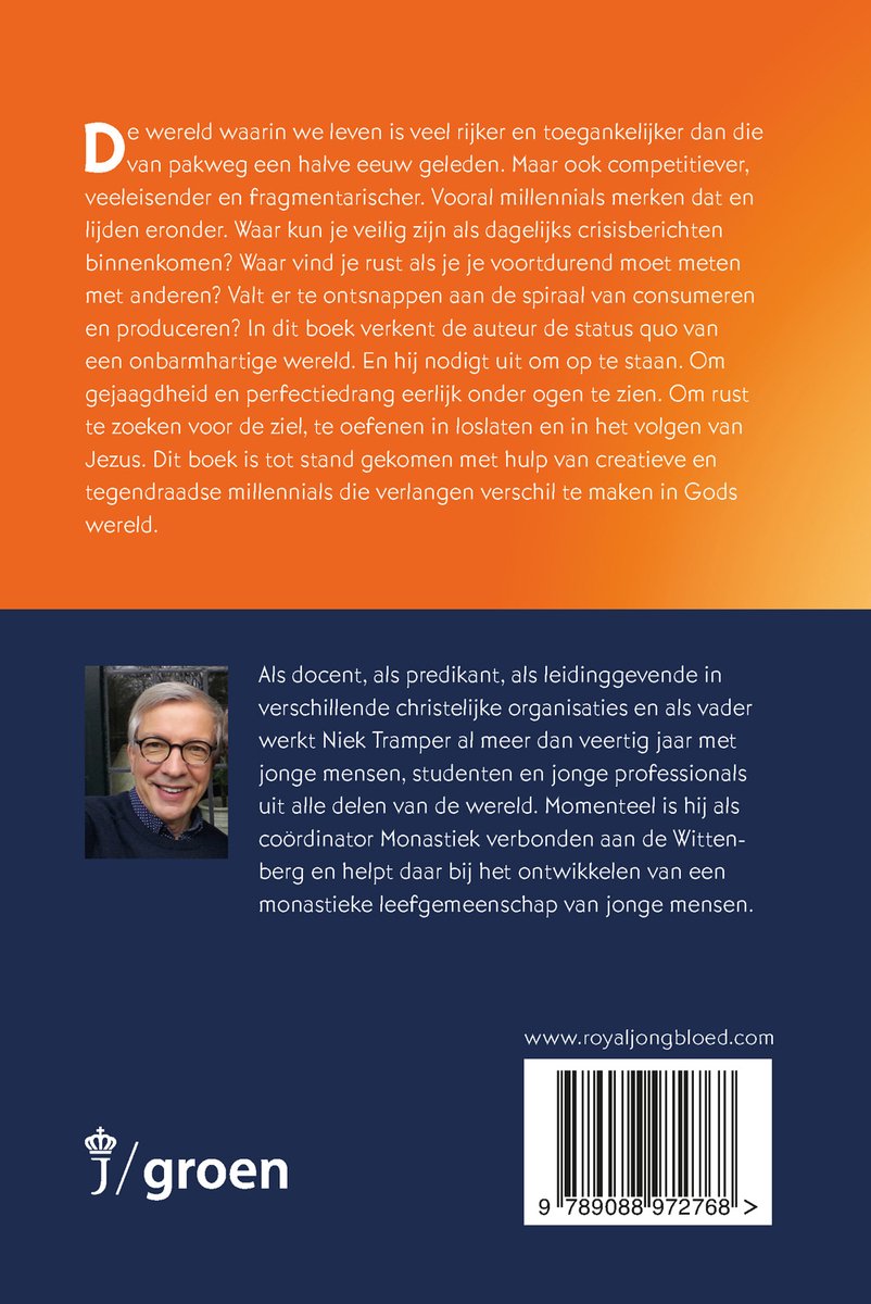 Onrustig is ons hart - back cover