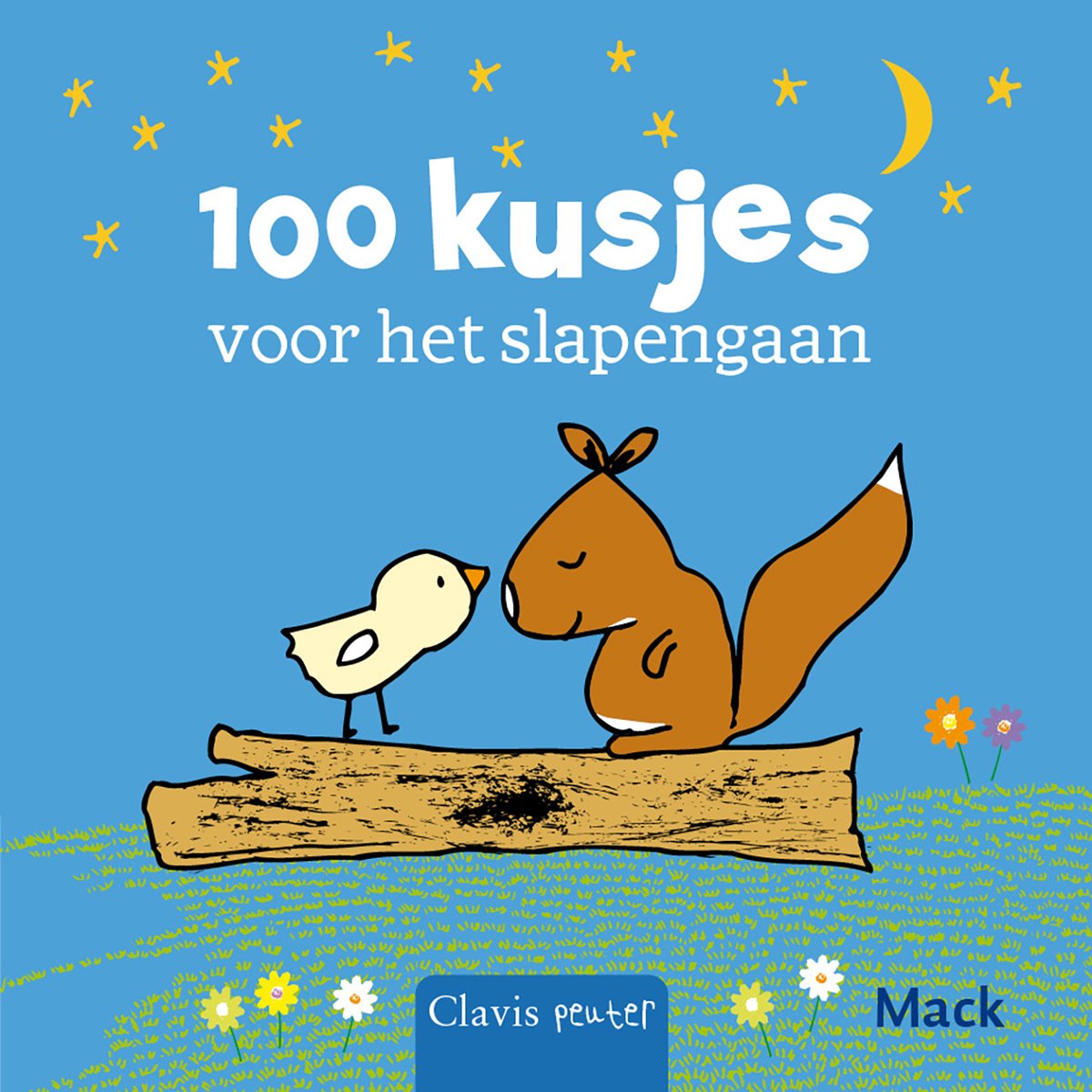 Omslag van 100 kusjes voor het slapengaan