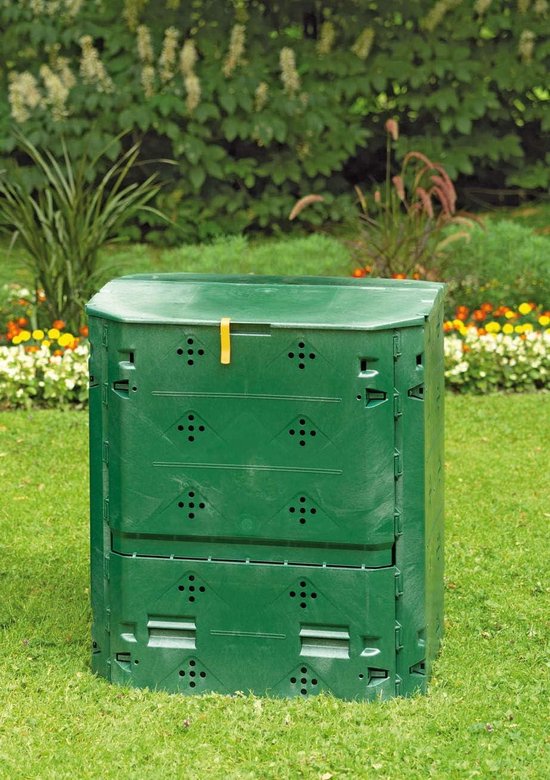 Compostbak voor het hele jaar door - Capaciteit 400 l (voor tuin- en ...