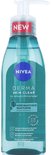 Nivea Derma Skin Clear reinigingsgel met "NEW" sticker, salicylzuur & niacinamide.