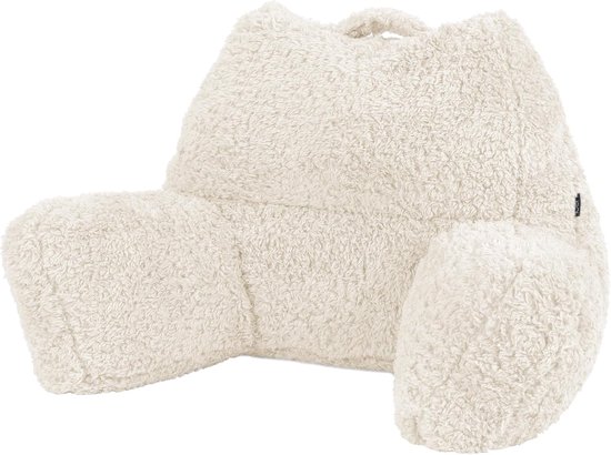 Leeskussen, lumbale ondersteuning bed rugleuning leeskussen voor bed volwassene, boek kussen rugleuning voor bed - ultra-comfortabele bedstoel armkussens voor tv kijken, lezen, werken op laptop