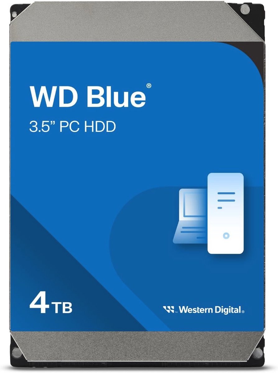 Image of 4 TB HDD Desktop SATA 6 Gb/s voor PC - Verbeter de Prestaties met Betrouwbare Opslag