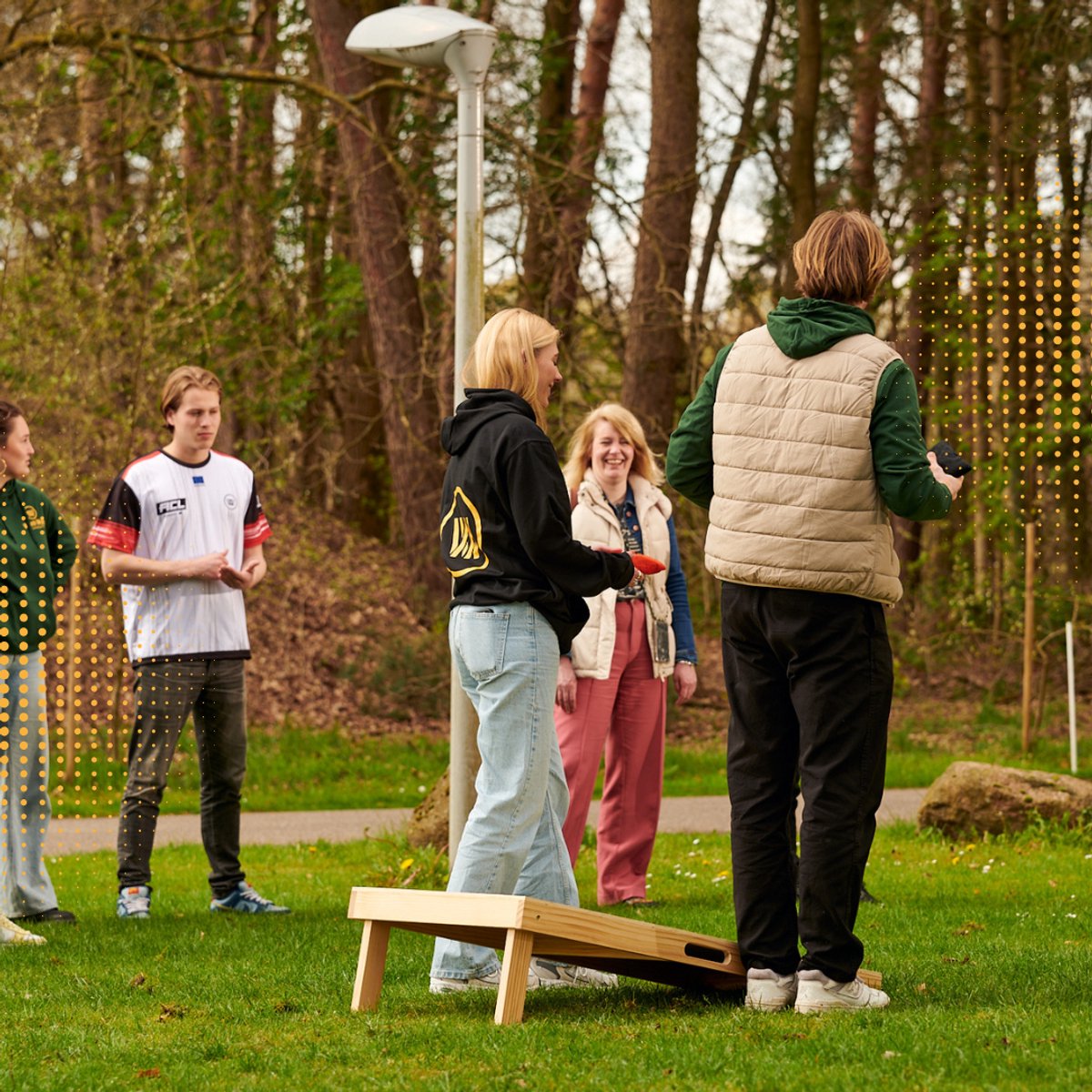 Wicked Wood Games – Cornhole Starting Kit – 90x60 cm – Inclusief 1 Board en 8 Zakjes – Officiële ACL Licentie — afbeelding 4