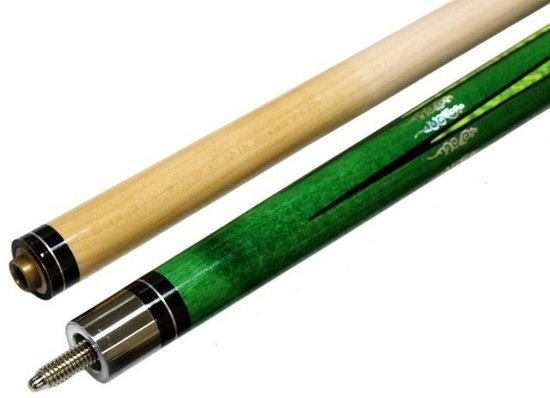 Queue de billard Premium Pegasi 146cm 2 pièces Vert