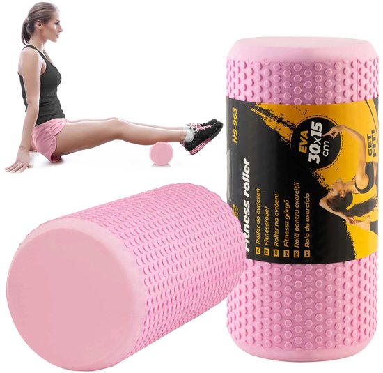 EVA foam roller voor oefeningen NS-963 roze