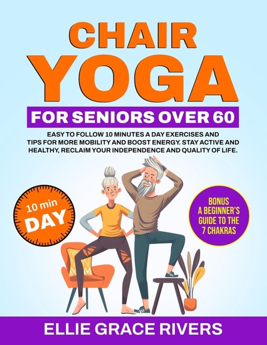 Chair Yoga for Seniors Over 60 - cover
