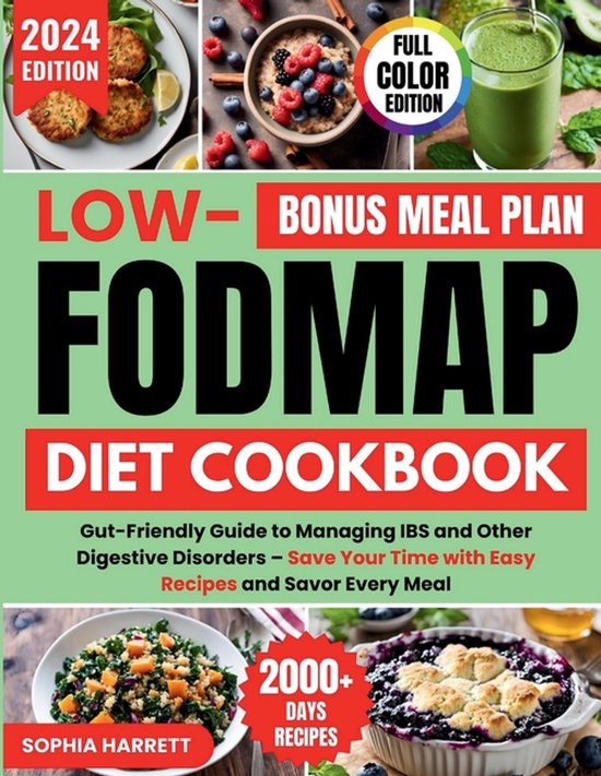 Low Fodmap Diet Cookbook - cover