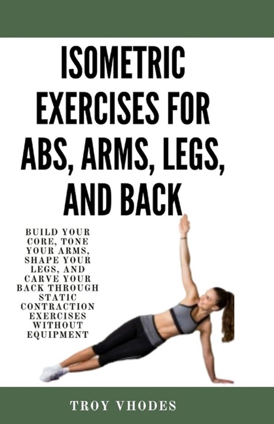 Isometric Exercises for Abs, Arms, Legs, and Back - cover