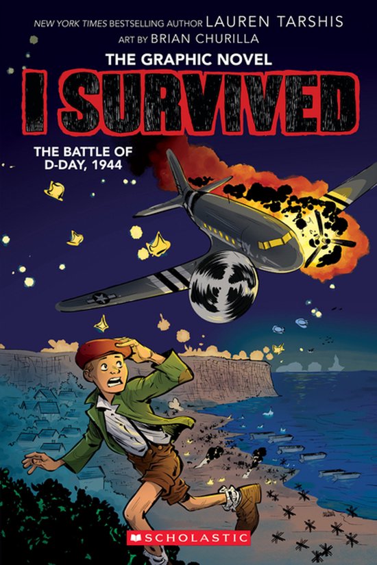I Survived Graphix- I Survived the Battle of D-Day, 1944 (I  ... - cover