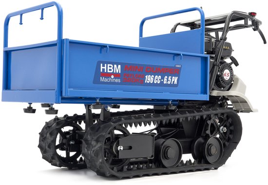 Mini dumper 320 Kg 196 cc 6.5 PK (met kiepbak) van HBM — afbeelding 4