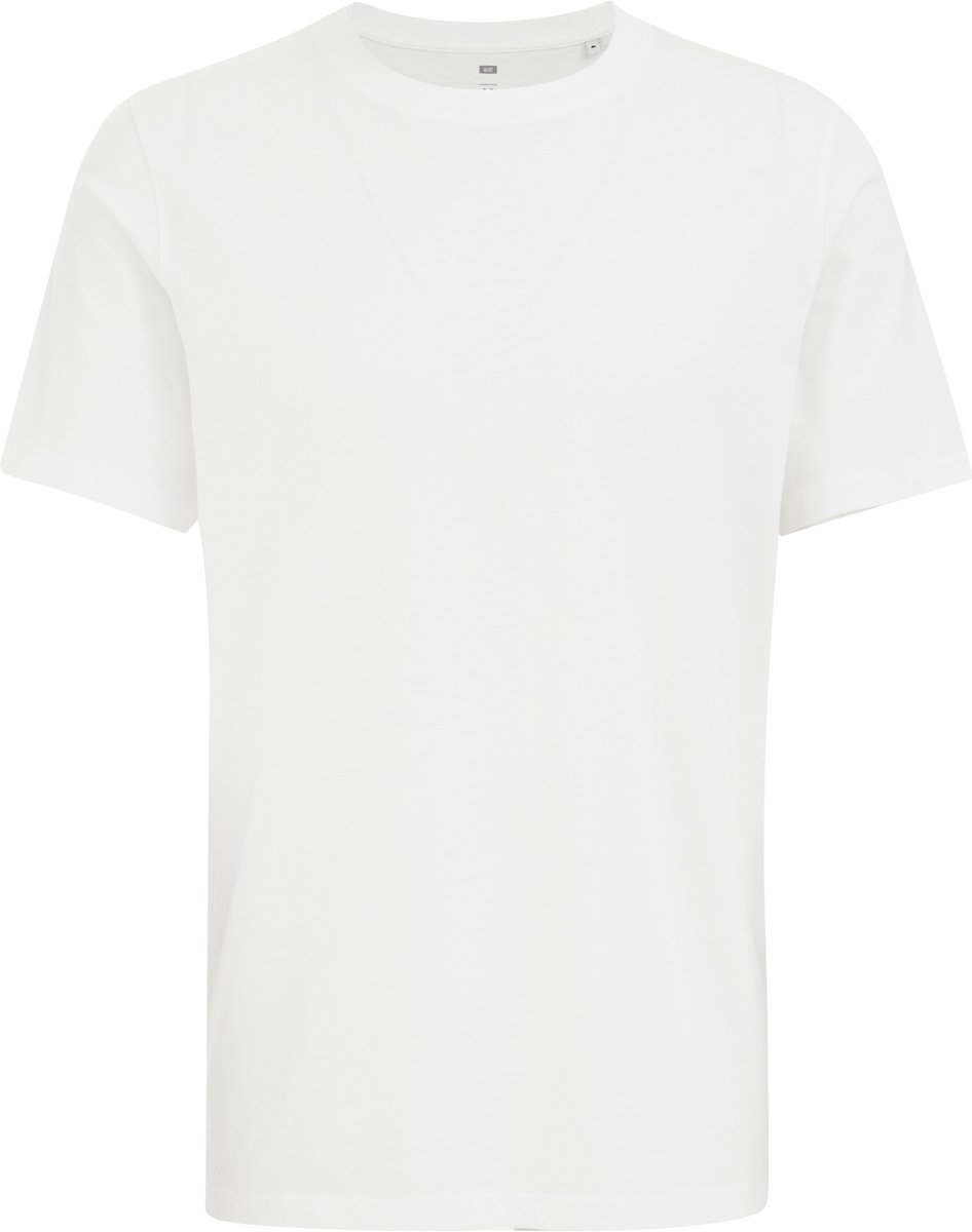 WE Fashion Heren Regular fit T-shirt van 100% katoen