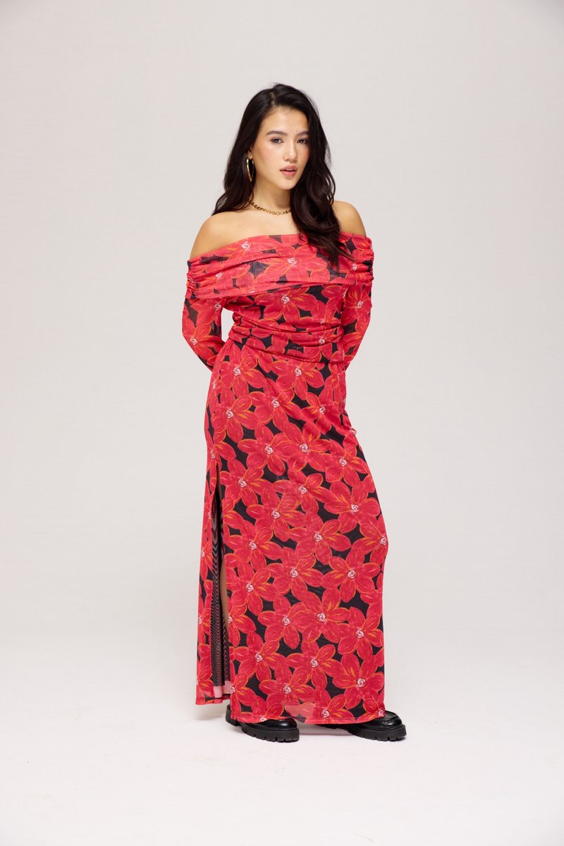 Harper & Yve Leny-sk Rokken Dames - Rood - Maat XS