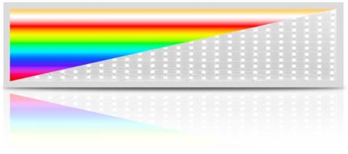 Back-Lit Led paneel 120x30 cm 40 W rgb+cct switch