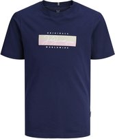 JACK&JONES - JORFREDERIKSBERG BOXSCRIPT TEE SS SN JNR - Garçons - T-shirts