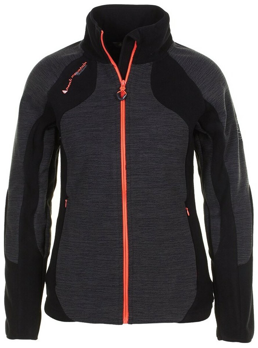 Dames fleecejack Peak Mountain Acut Zwart