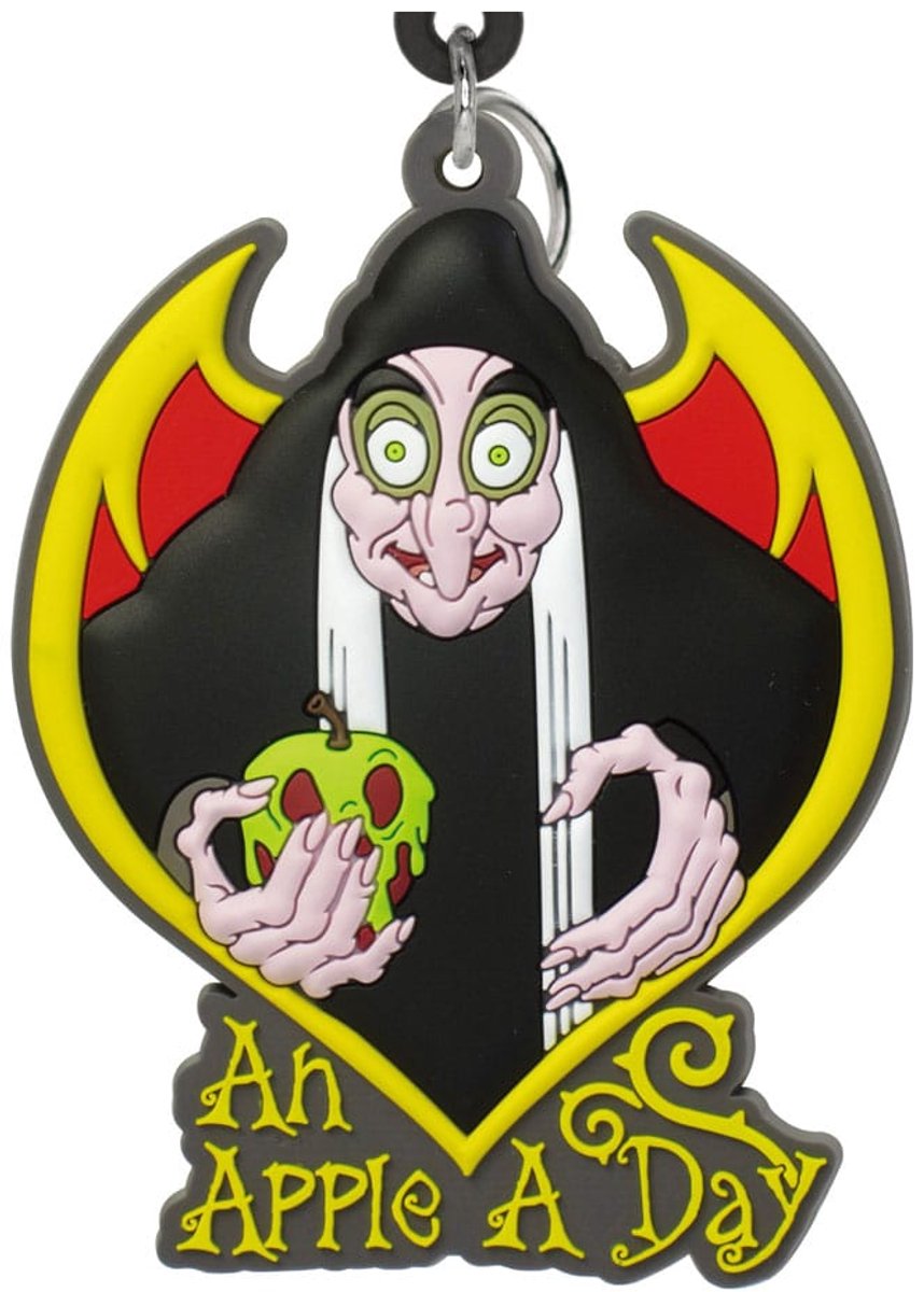 Monogram Int. Disney Villains PVC Bag Clip Wicked Witch Keyrings