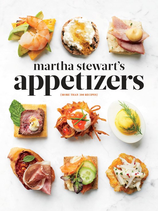 ISBN Martha Stewart’s Appetizers, nourriture & boisson, Anglais, Couverture rigide, 256 pages