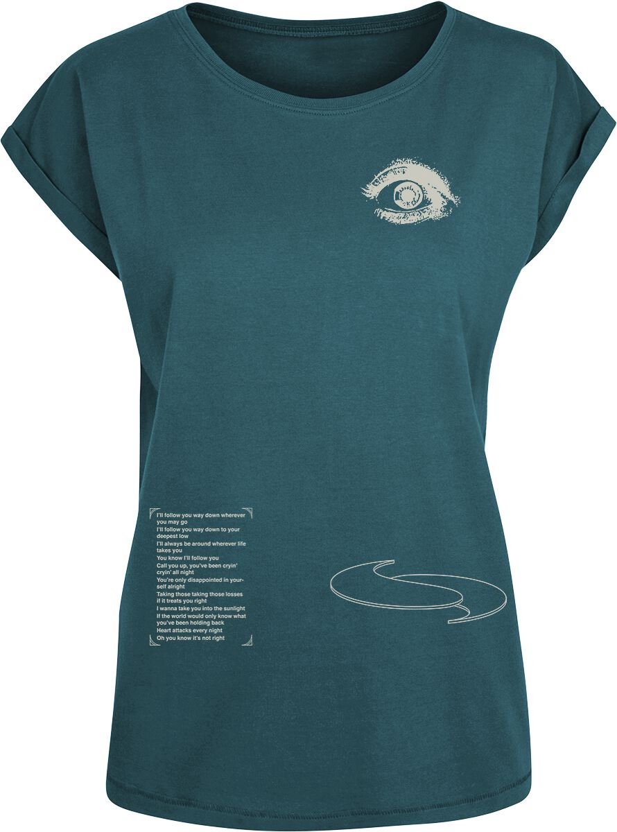 Imagine Dragons Follow You Dames T-shirt - turquoise - XS