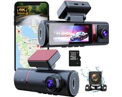 Dashcam voor Auto - Dual - Camerabewaking - Full HD - Zwart