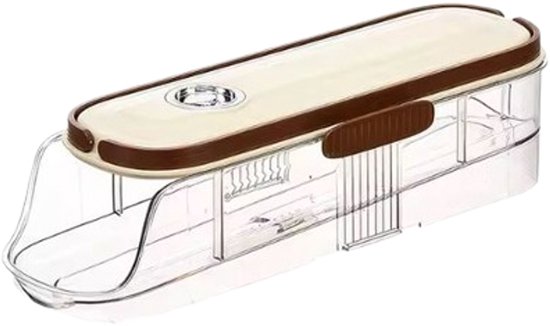 Foto: Koelkast organisator 36x205x10 cm voorraadkast koelkastdoos koelkastorganizer voor koelkast pantry