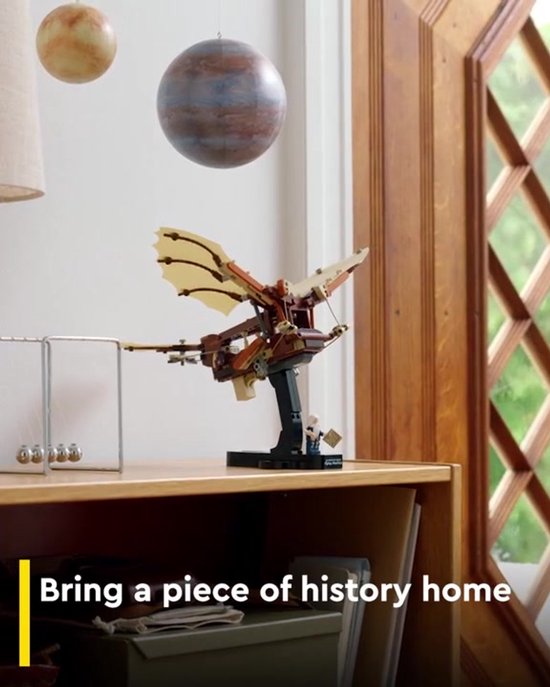 Da Vinci's Ornithopter Vliegmachine