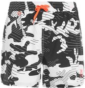Short de bain homme WATTS camouflage noir et blanc