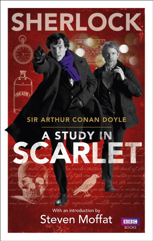 Sherlock A Study In Scarlet - cover